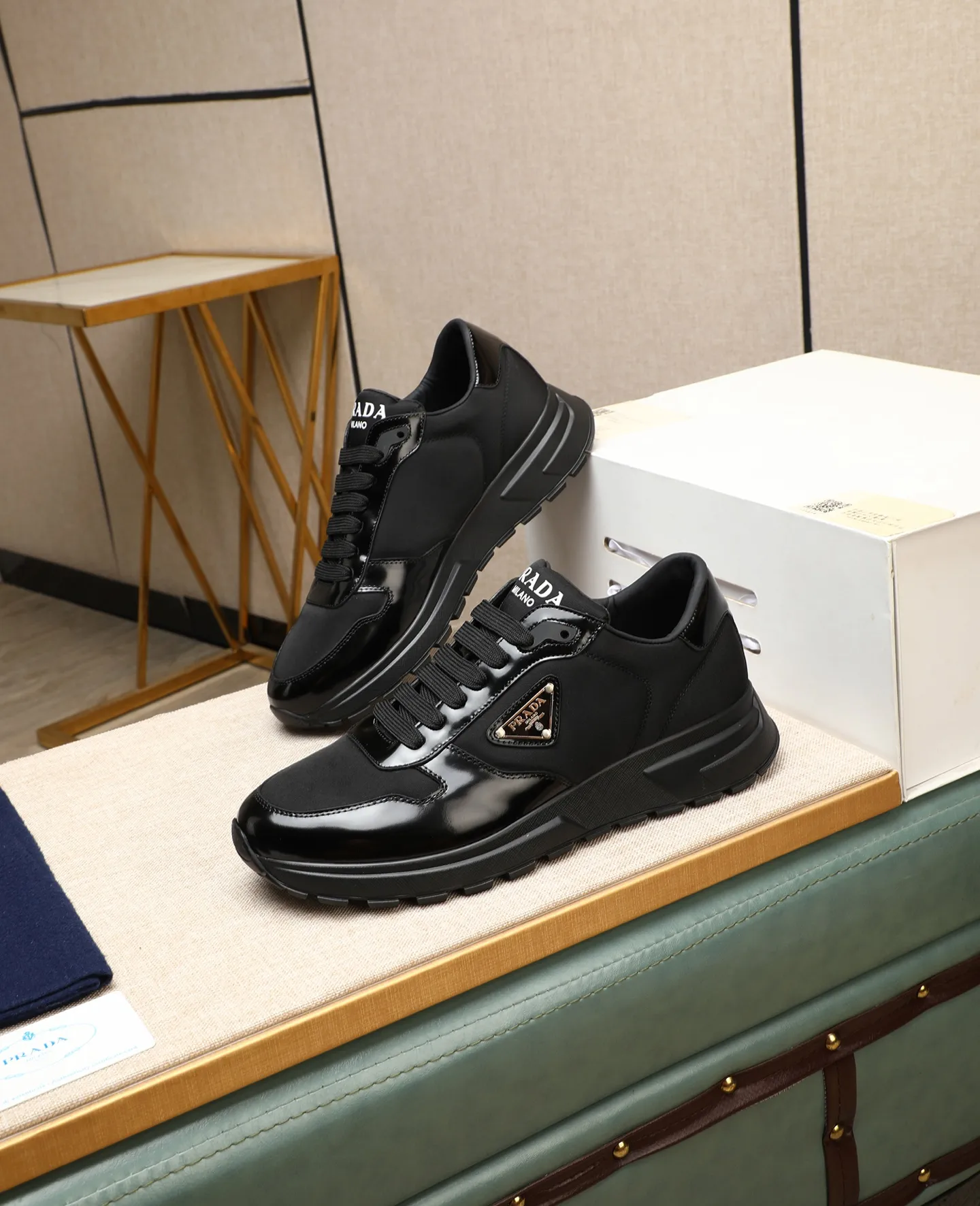 Men's shoes 💰540 🌹🌹[PRADA—Prada] 2025 latest model 🙈original replica! 👟👟👟Available here. The workmanship is top-notch. The upper is made from Italy. 🇮🇹Imported first-layer cowhide. ❗️Breathable genuine leather lining @Suitable for travel. The original version has an enlarged engraved sole, making it suitable for all kinds of travels, showing low-key luxury. Let quality speak for itself. Color: Size: 38-45